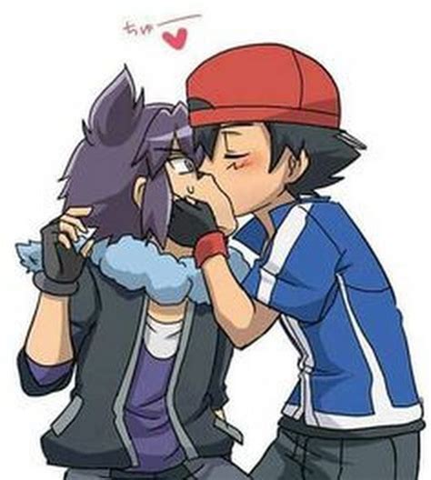 pokemon ash x alain.